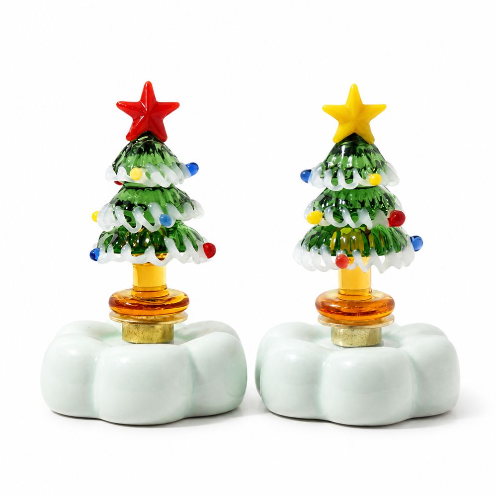 Solid Glass Glass Christmas Tr - Star Tree Topper review and price