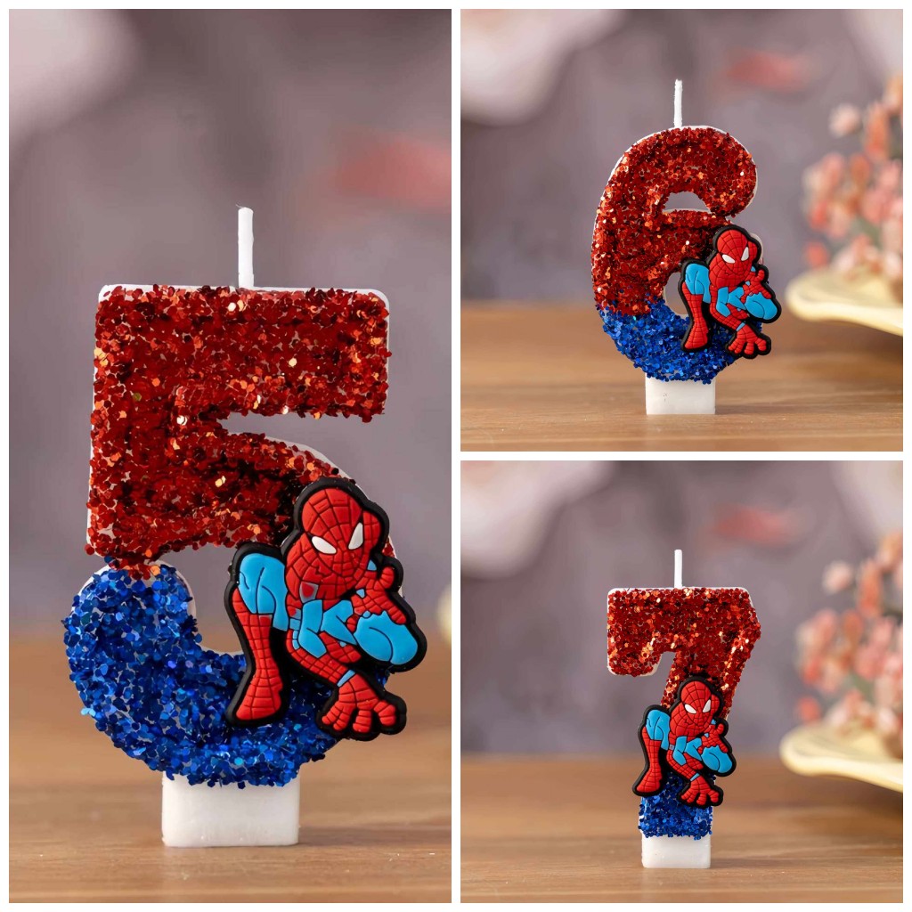 0-9 Superhero SpiderMan Fun Fi - Holiday Candle Set review and price