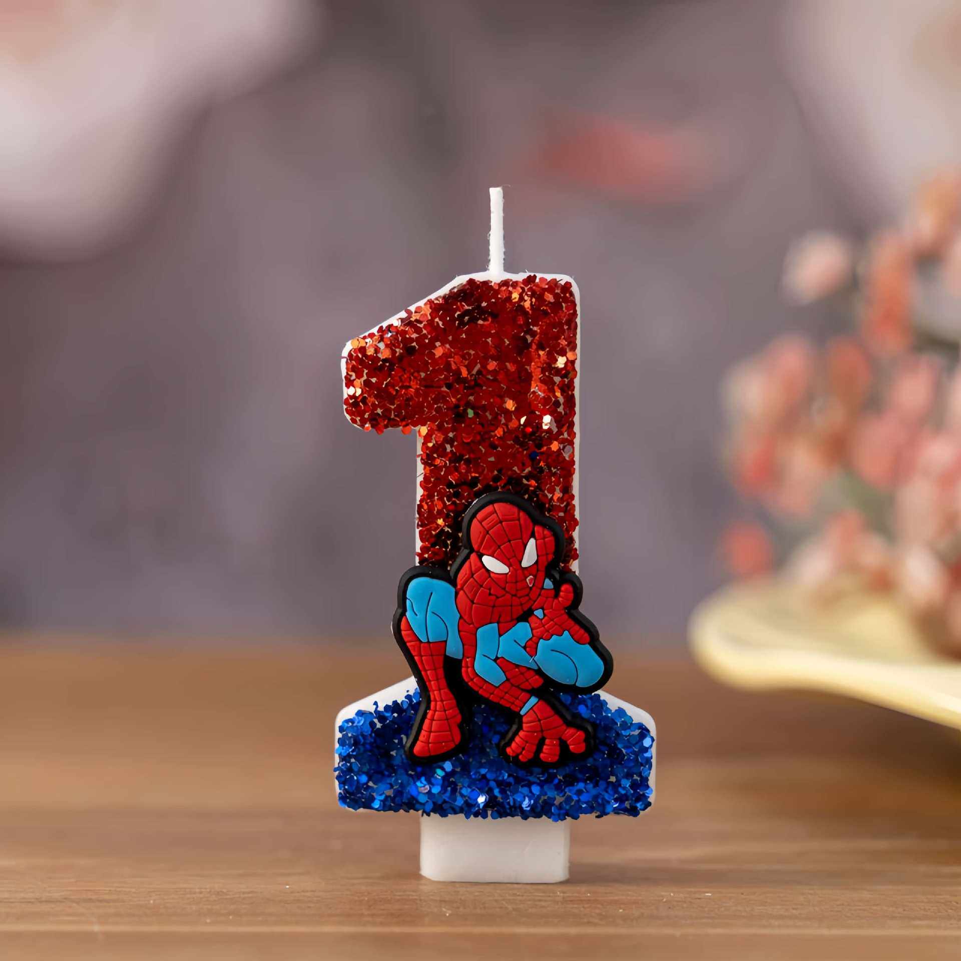 0-9 Superhero SpiderMan Fun Fi - Holiday Candle Set review and price