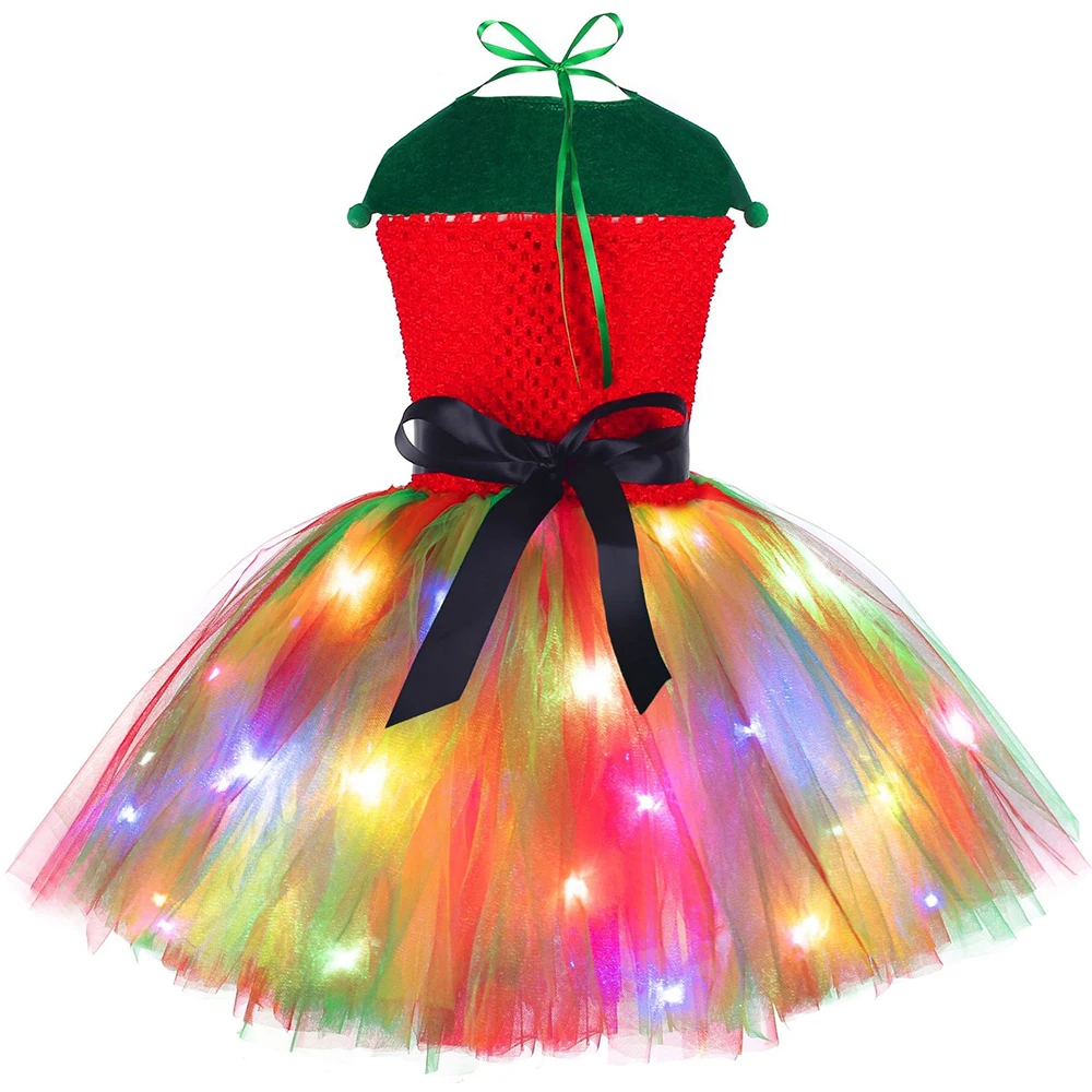 Christmas Tutu Dress Red Green - Elf Costume Christmas review and price
