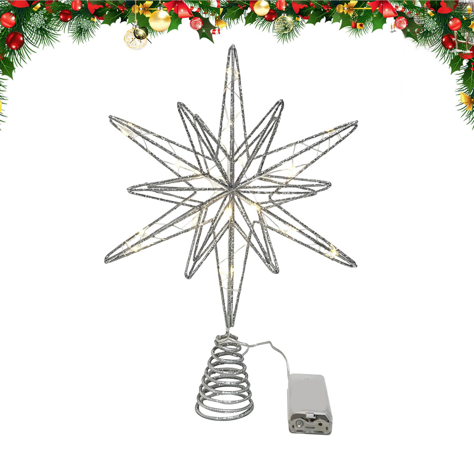 Star Tree Topper Lighted Chris - Star Tree Topper review and price