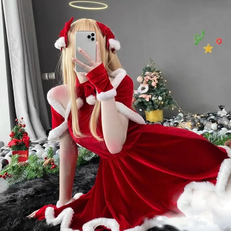 Christmas Cosplay Costume Dres - Elf Costume Christmas review and price