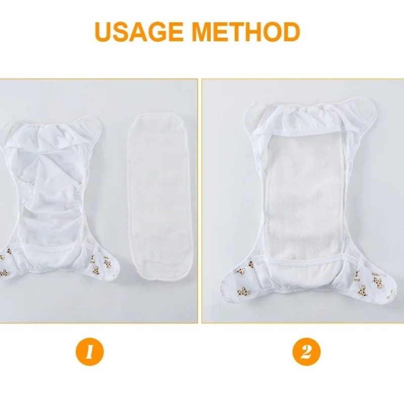 2/5/10Pcs Baby Diapers Reusabl - Pampers Diaper Premium Care review and price