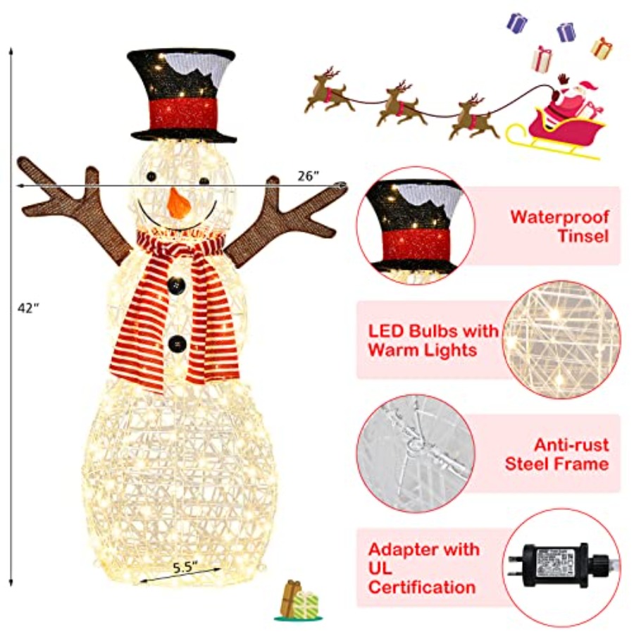 Christmas Outdoor Lighted Snow - Christmas Lights Outdoor review and price
