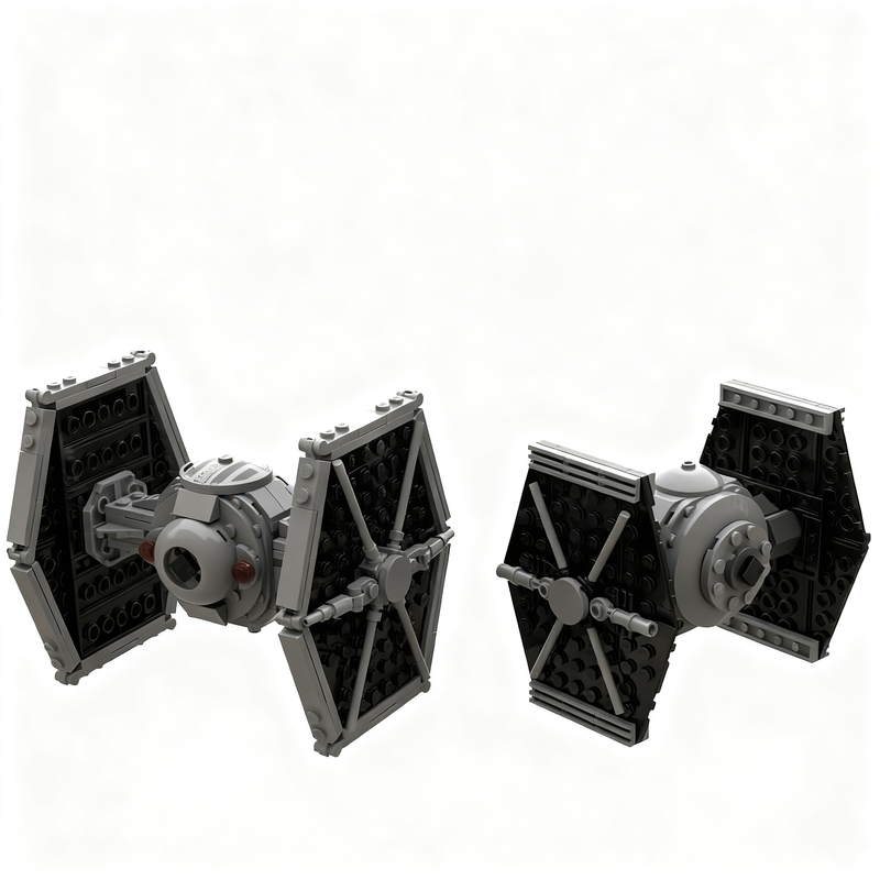 245PCS MOC Space Battle Twin I - Lego Set Creator review and price