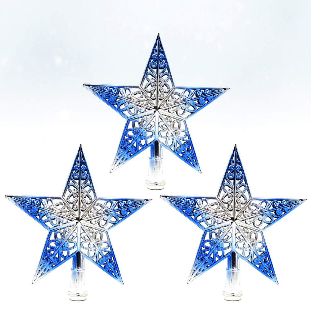3Pcs 20Cm Hollow Star Christma - Star Tree Topper review and price