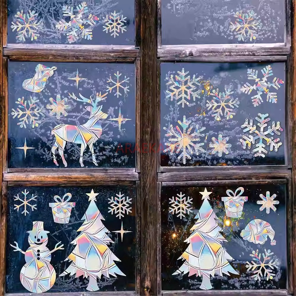 2set Christmas Electrostatic W - Snowflake Window Decal review and price
