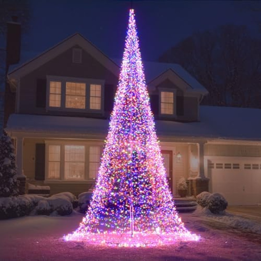 Outdoor Flagpole LED Christmas - Christmas Lights Outdoor review and price