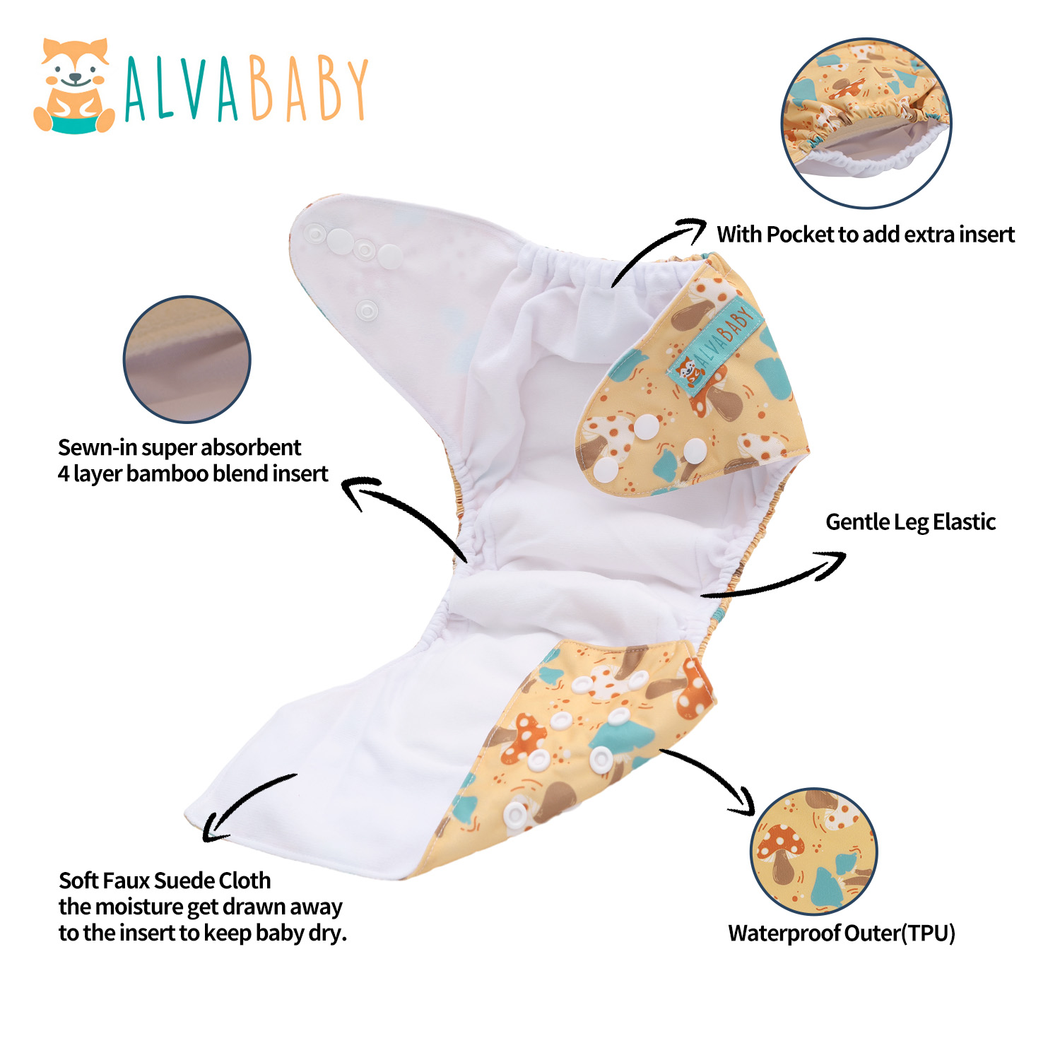 U Pick ALVABABY All in one Dia - Pampers Diaper Premium Care review and price
